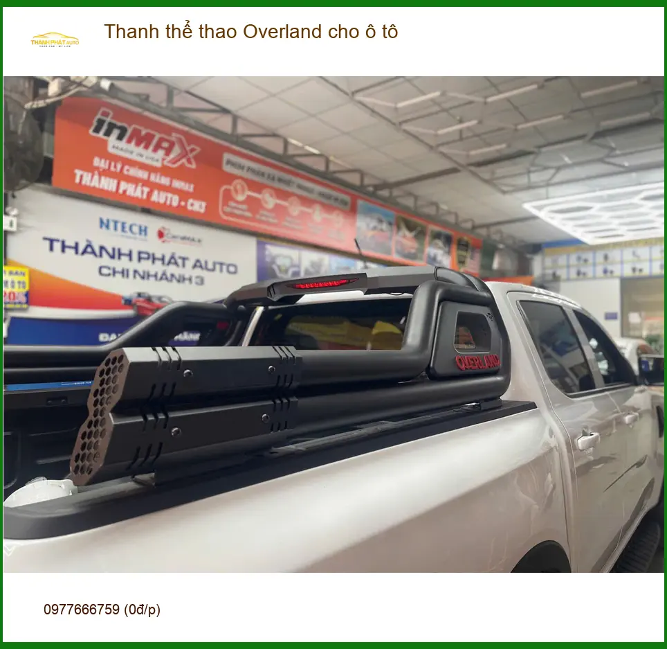 Anh Tân lắp Thanh thể thao Overland cho ô tô Mazda 3 tại Quận Thủ Đức