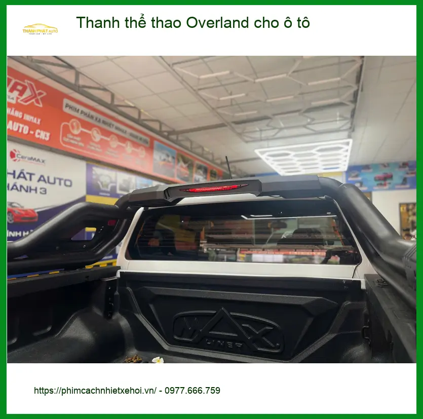 Anh Tân lắp Thanh thể thao Overland cho ô tô Mazda 3 tại Quận Thủ Đức ảnh thực tế 3