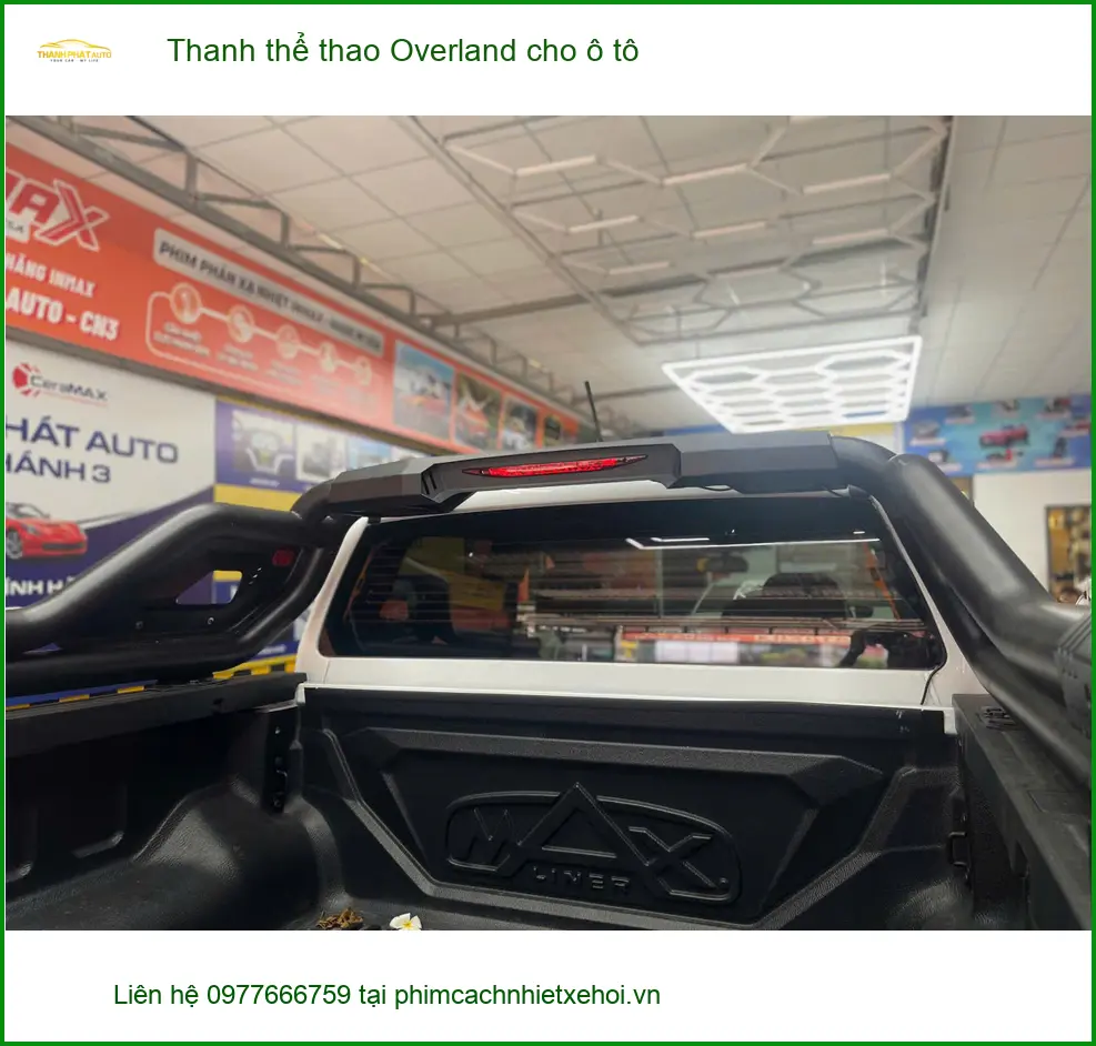 Anh Quốc Trung gắn thanh thể thao Overland cho Mitsubishi Triton tại Nhà Bè ảnh thực tế 2