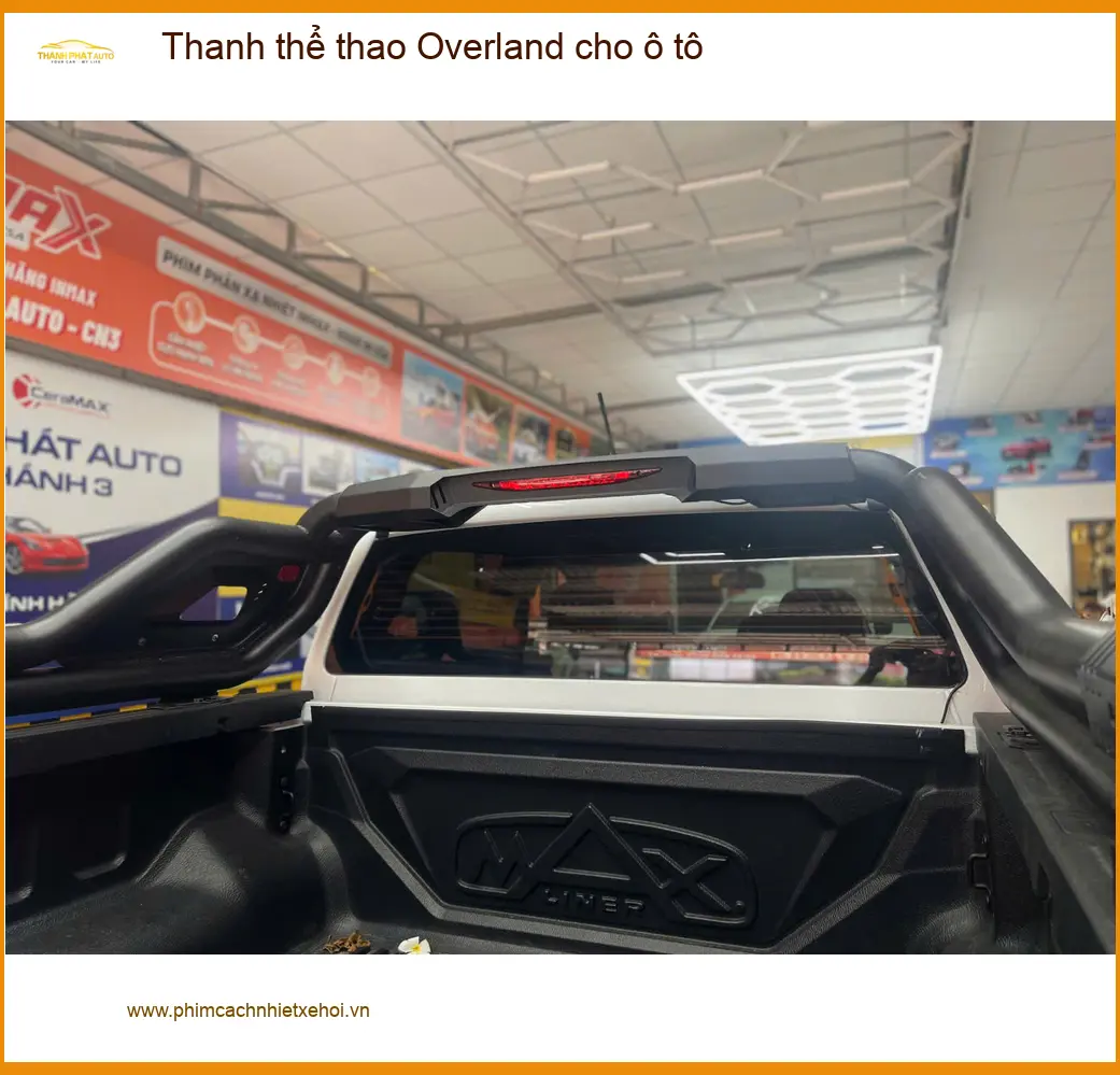 Anh Long lắp Thanh thể thao Overland cho Toyota Fortuner ở Quận Gò Vấp ảnh thực tế 2