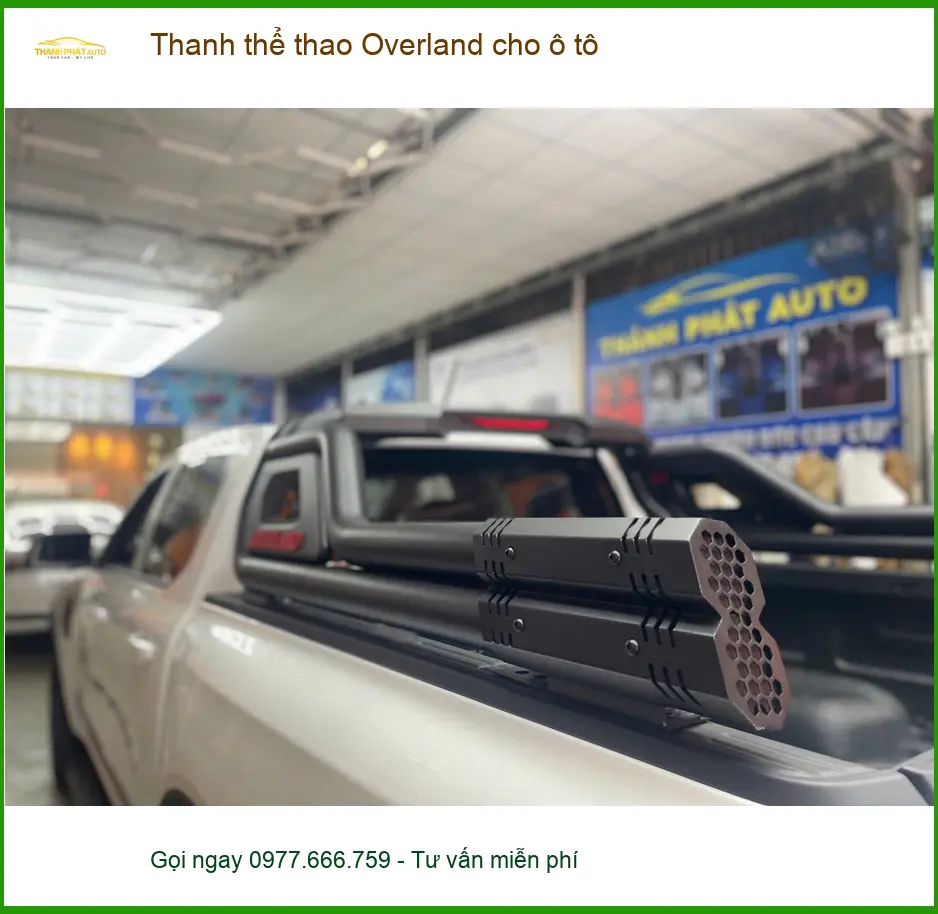 Anh Long lắp Thanh thể thao Overland cho Toyota Fortuner ở Quận Gò Vấp ảnh thực tế 3