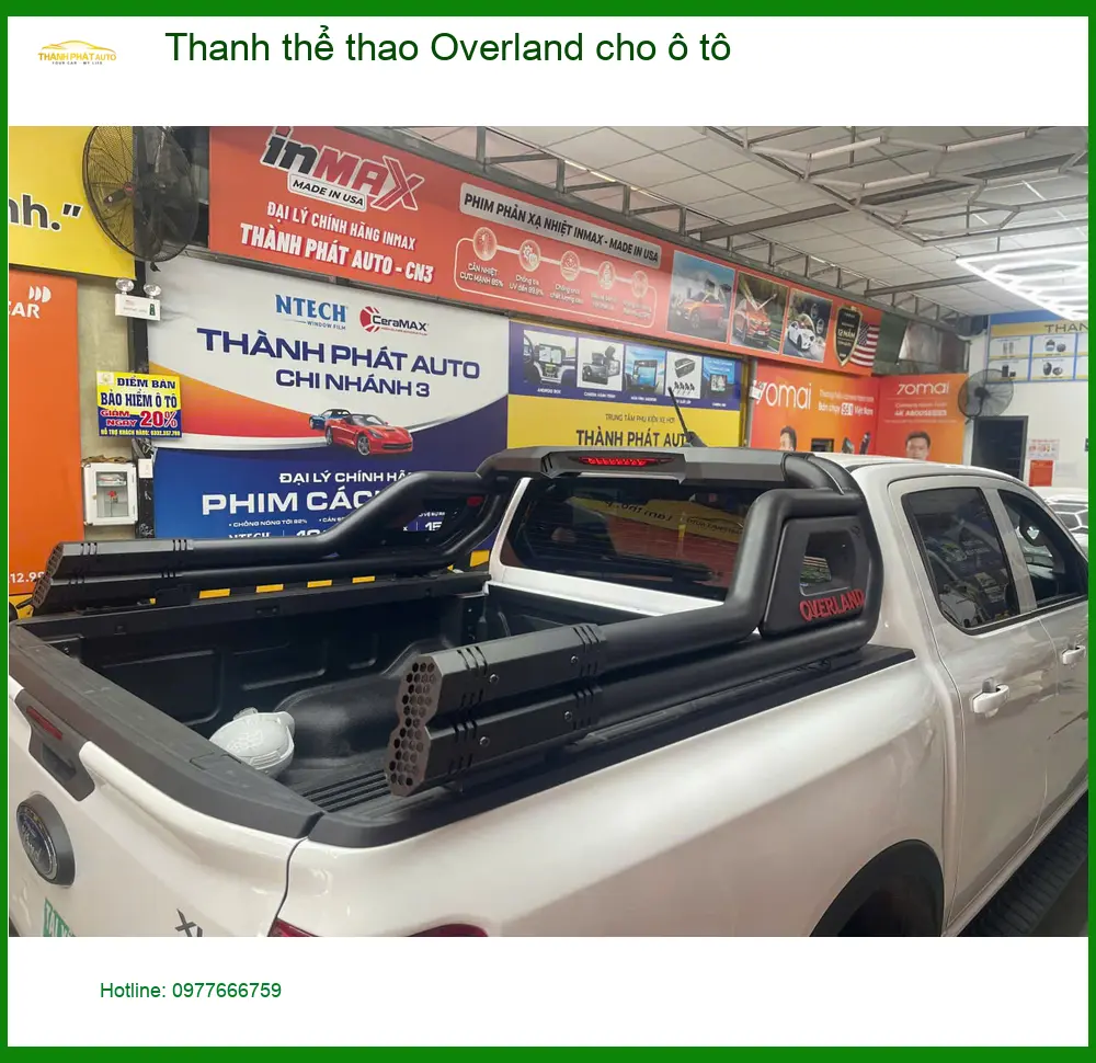 Anh Long lắp Thanh thể thao Overland cho Toyota Fortuner ở Quận Gò Vấp ảnh thực tế 4