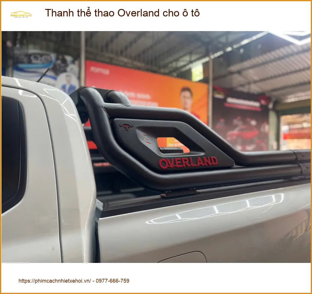 Anh Long lắp Thanh thể thao Overland cho Toyota Fortuner ở Quận Gò Vấp ảnh thực tế 5