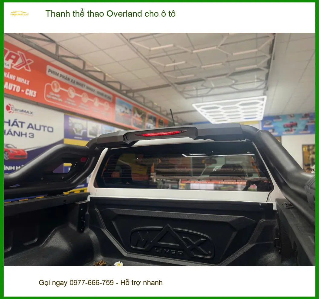 Anh Khang lắp thanh thể thao Overland cho Ford Ranger tại Bình Chánh ảnh thực tế 2