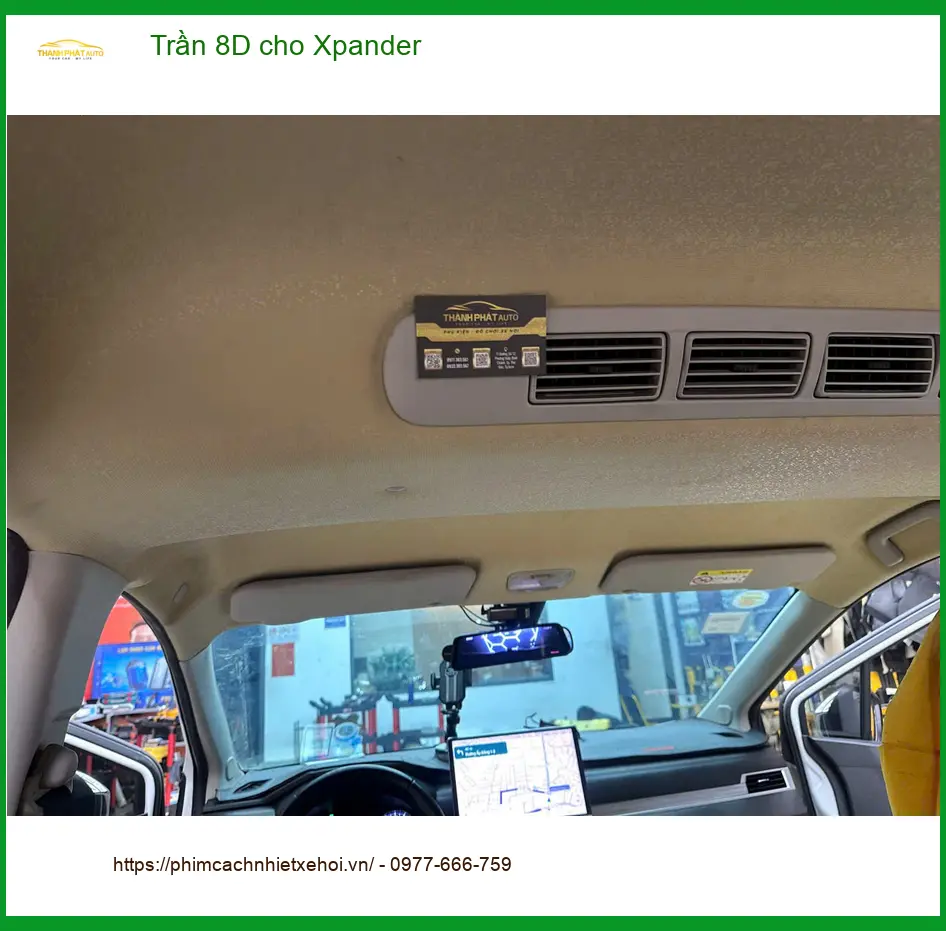 Chị Mai Anh bọc Trần 8D cho Xpander tại Thủ Đức nâng tầm không gian xe