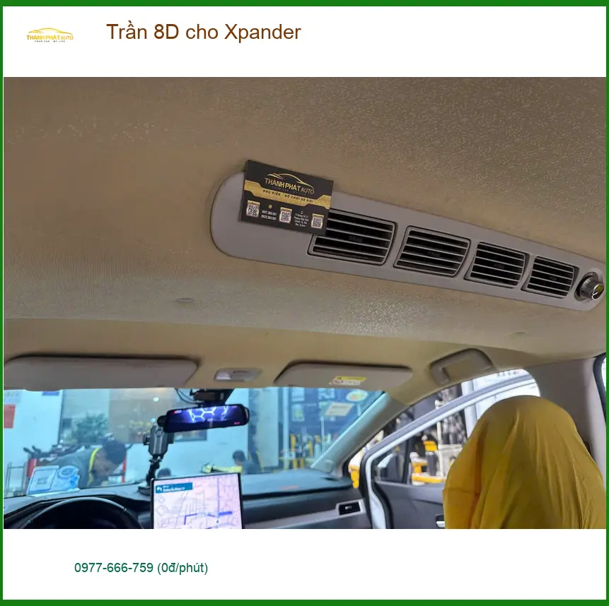 Chị Mai Anh bọc Trần 8D cho Xpander tại Thủ Đức nâng tầm không gian xe ảnh thực tế 3