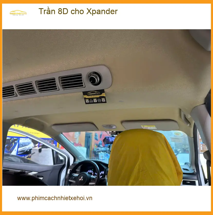 Chị Mai Anh bọc Trần 8D cho Xpander tại Thủ Đức nâng tầm không gian xe ảnh thực tế 4