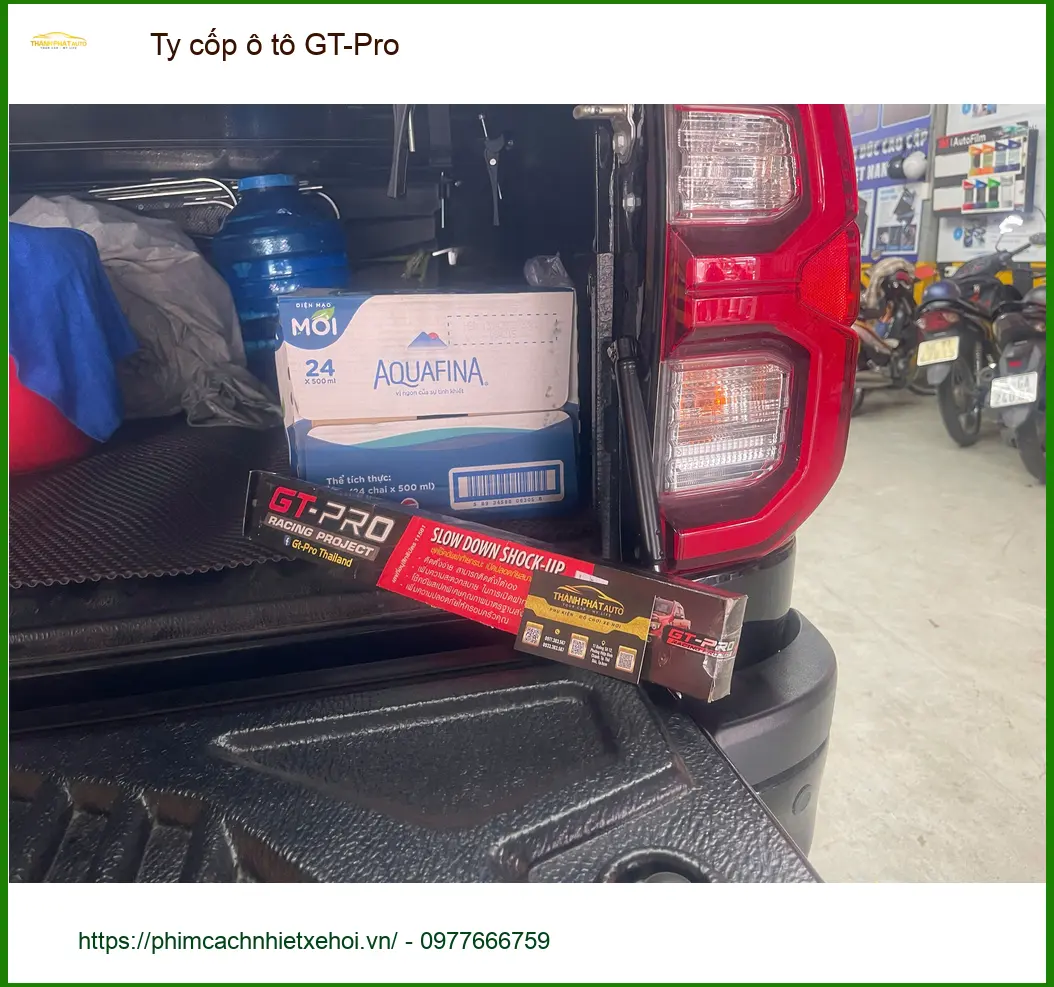 Chị Thanh lắp Ty cốp ô tô GT-Pro cho Hyundai Accent tại Quận 2 để nâng cấp tiện ích ảnh thực tế 2
