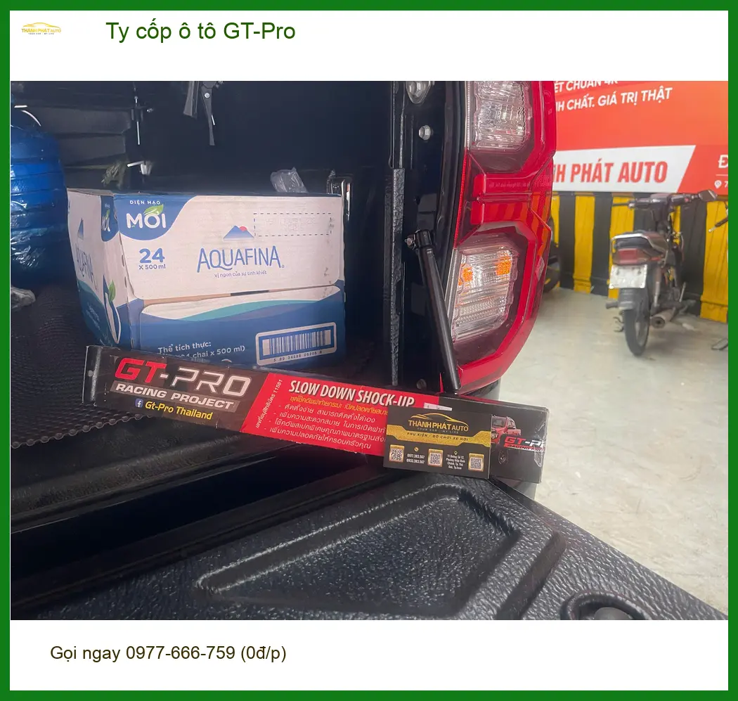Chị Thanh lắp Ty cốp ô tô GT-Pro cho Hyundai Accent tại Quận 2 để nâng cấp tiện ích ảnh thực tế 3
