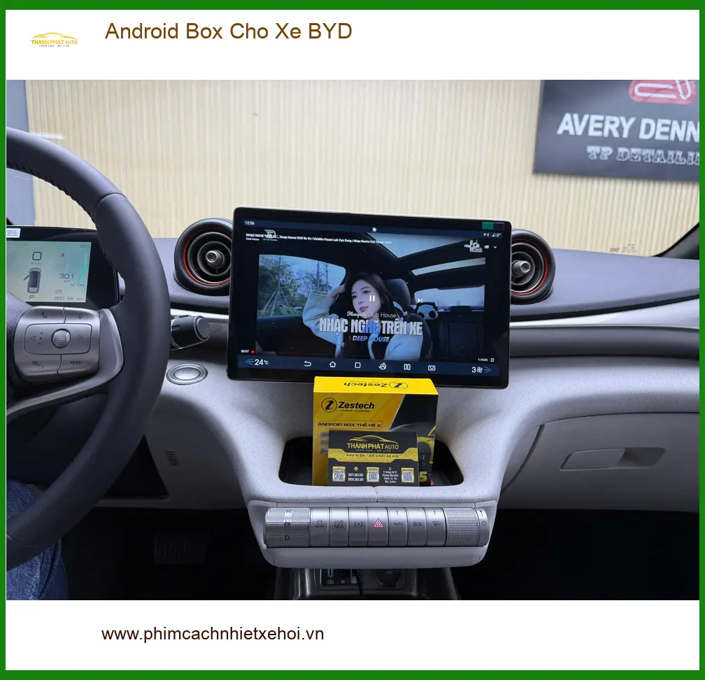 Anh Kiên lắp Android Box cho xe BYD tại Quận 8 để nâng tầm giải trí ảnh thực tế 2
