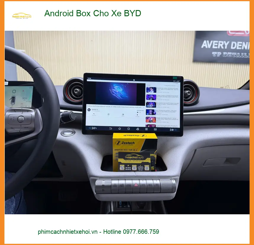 Anh Minh lắp Android Box cho xe BYD tại Quận 2 để nâng tầm trải nghiệm lái ảnh thực tế 2