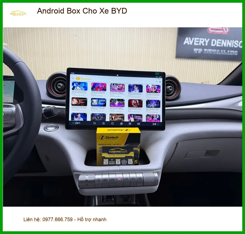 Anh Minh lắp Android Box cho xe BYD tại Quận 2 để nâng tầm trải nghiệm lái ảnh thực tế 3