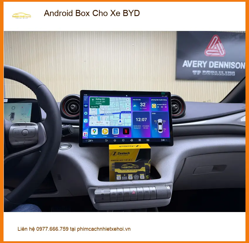 Anh Minh lắp Android Box cho xe BYD tại Quận 2 để nâng tầm trải nghiệm lái ảnh thực tế 4
