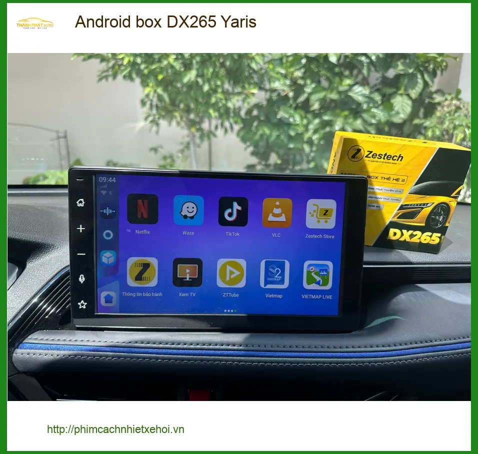 Anh Khôi lắp Android Box DX265 Yaris tại Quận 10: Giải trí tối ưu! ảnh thực tế 2