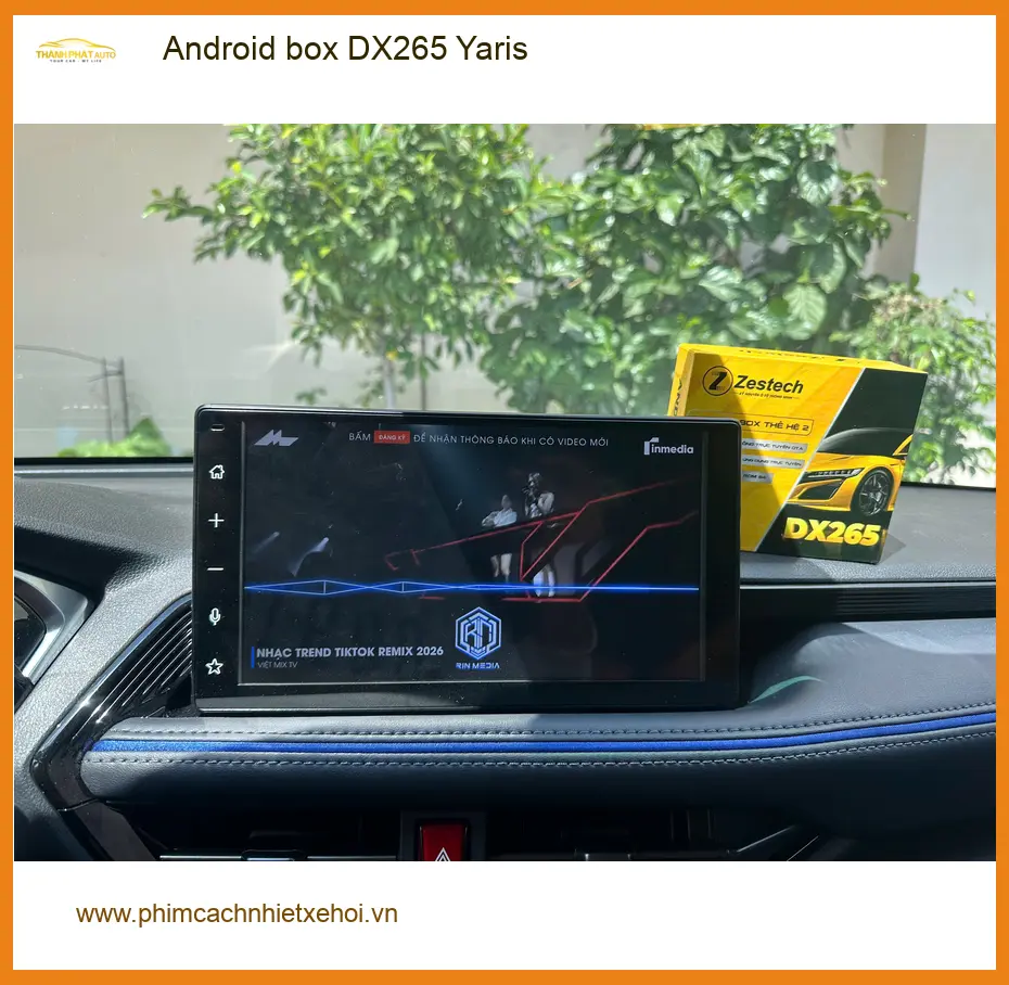 Anh Khôi lắp Android Box DX265 Yaris tại Quận 10: Giải trí tối ưu! ảnh thực tế 5