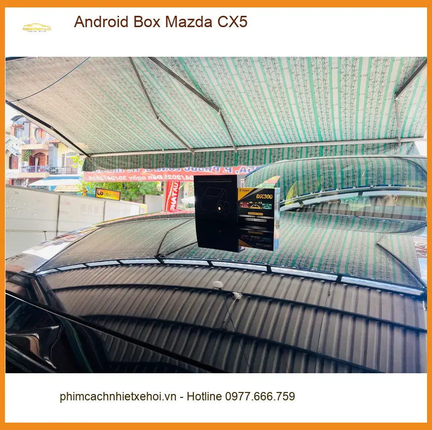 Anh Khang lắp Android Box cho Mazda CX5 tại Quận Tân Bình để chuyến đi xa không còn nhàm chán. ảnh thực tế 3