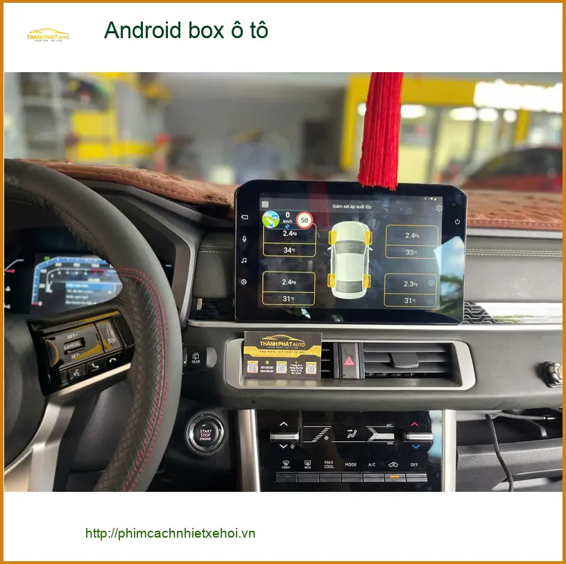 Anh Khang lắp Android box ô tô cho Honda CRV tại Quận 9 xem YouTube, bản đồ ảnh thực tế 3