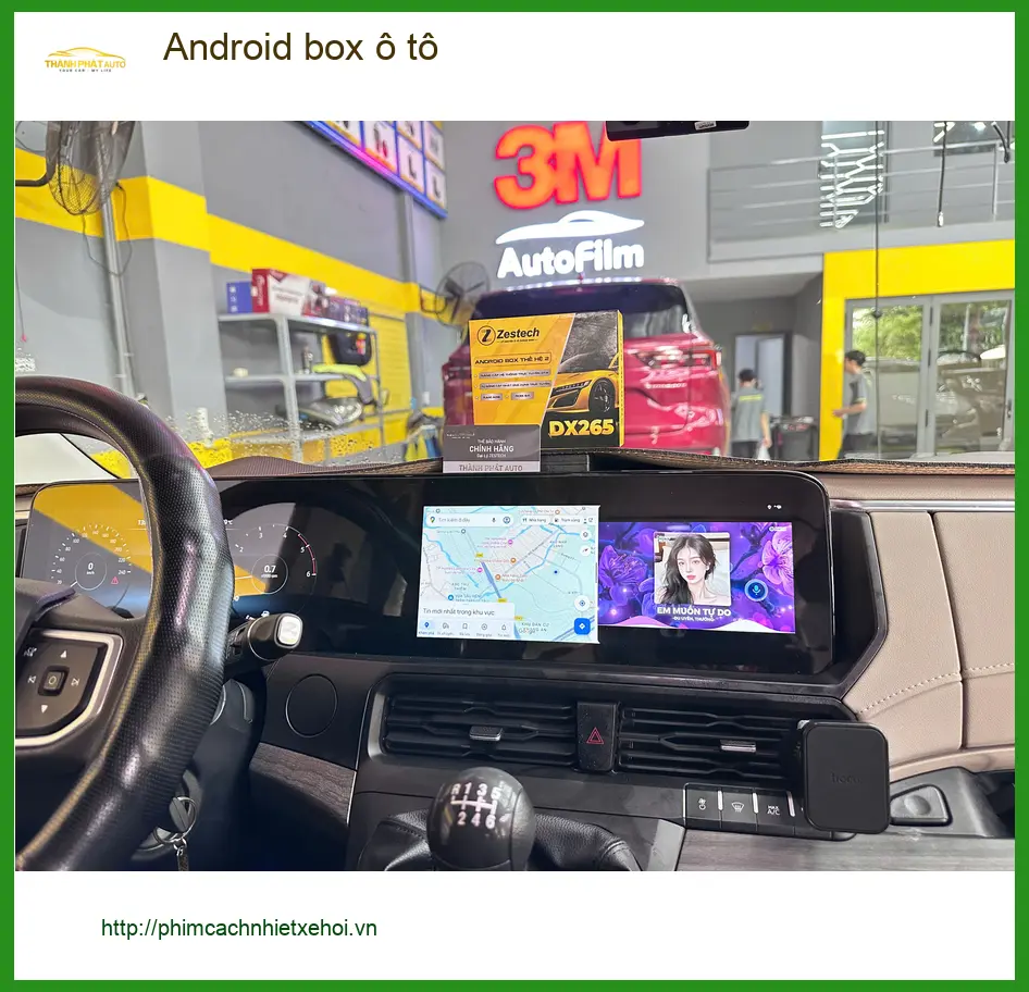Chị Thảo nâng cấp Android box ô tô cho Hyundai Accent tại Quận 2 ảnh thực tế 5