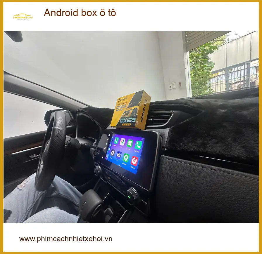 Địa chỉ lắp Android box ô tô uy tín cho xe của Chú Trường ở Quận 12 ảnh thực tế 2