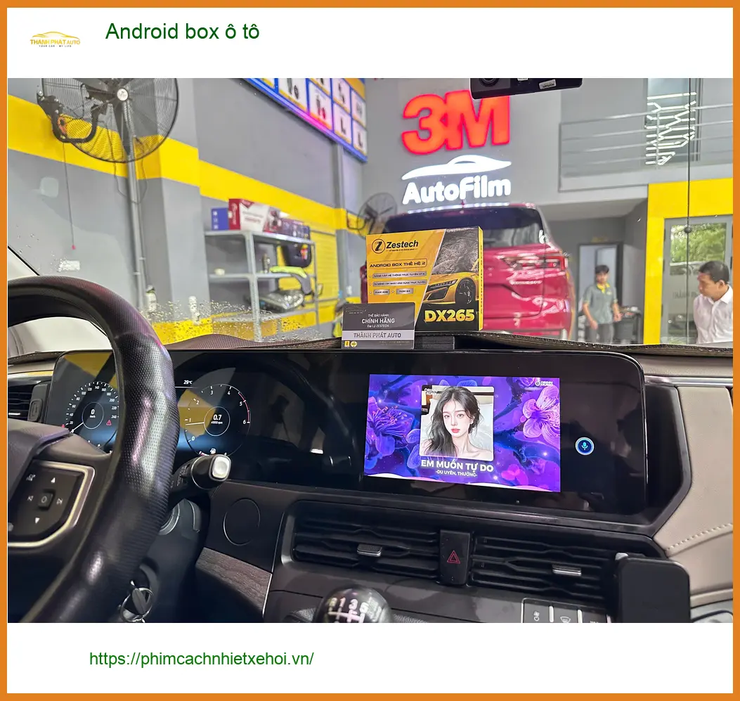 Anh Long lắp Android box ô tô cho Hyundai Accent tại Quận 12 để giải trí không giới hạn ảnh thực tế 4