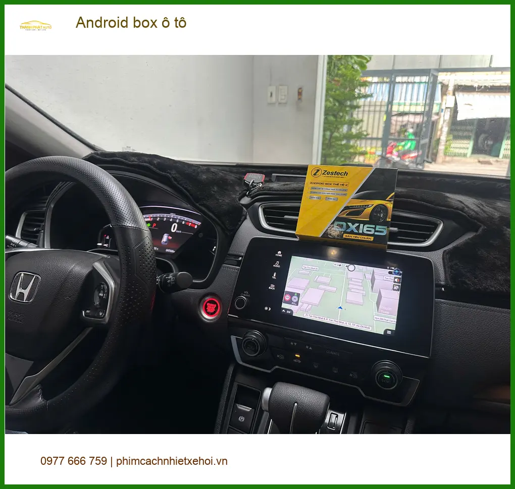 Anh Khang lắp Android box ô tô cho Hyundai Creta tại Quận Tân Bình ảnh thực tế 2