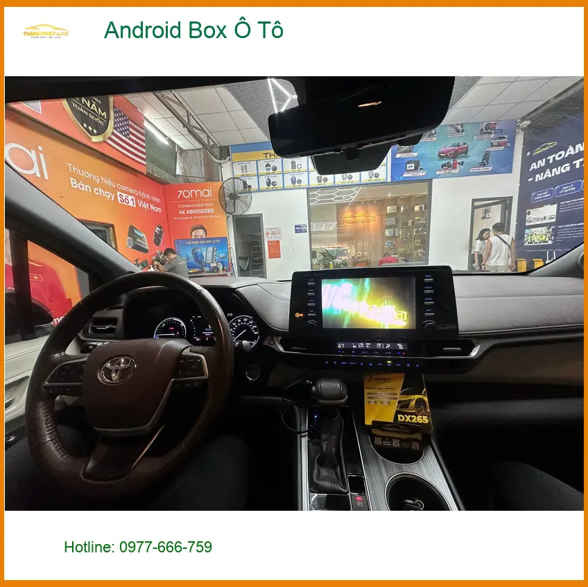 Anh Quang Minh lắp Android Box Ô Tô cho Hyundai Accent tại Hóc Môn