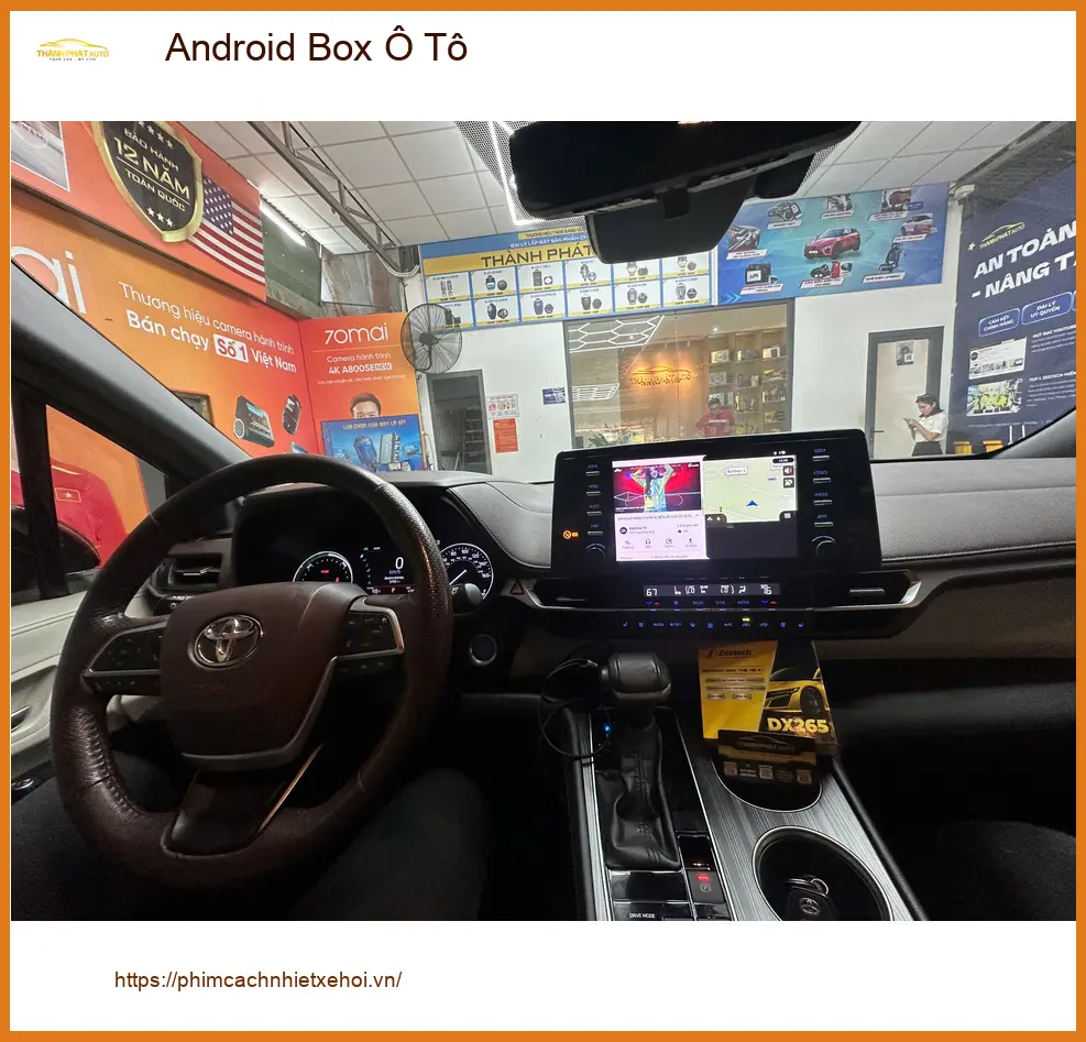 Anh Quang Minh lắp Android Box Ô Tô cho Hyundai Accent tại Hóc Môn ảnh thực tế 4