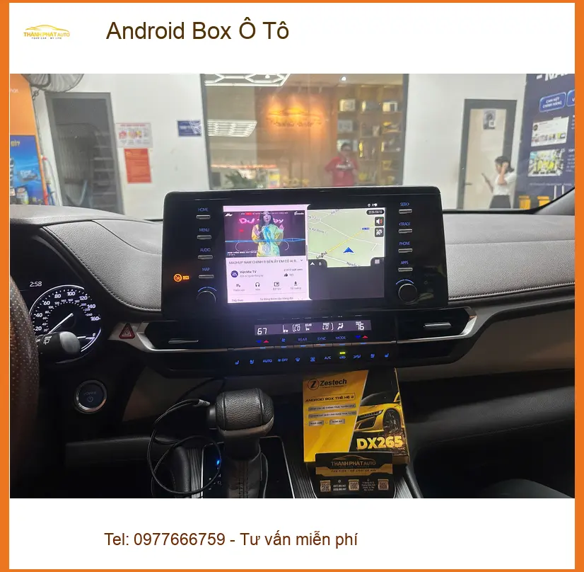 Anh Quang Minh lắp Android Box Ô Tô cho Hyundai Accent tại Hóc Môn ảnh thực tế 5