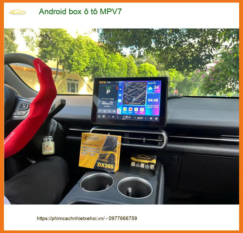 Anh Kiên lắp Android box ô tô MPV7 cho Toyota Veloz tại Quận Gò Vấp