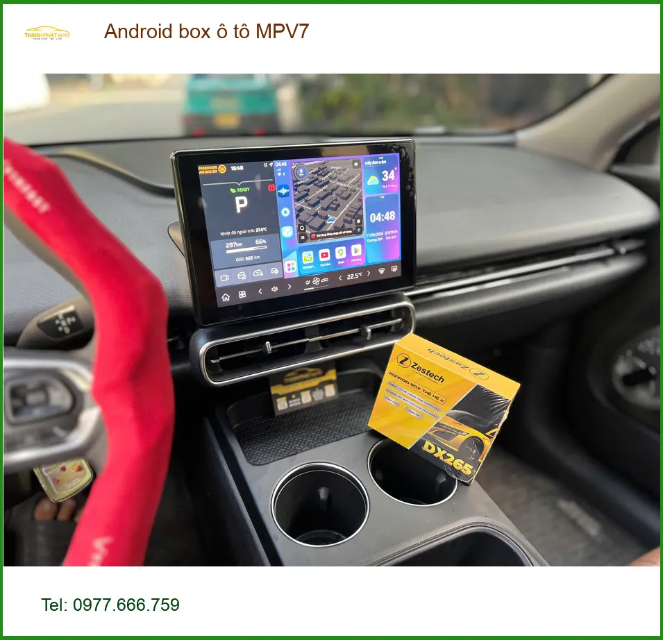 Anh Kiên lắp Android box ô tô MPV7 cho Toyota Veloz tại Quận Gò Vấp ảnh thực tế 2