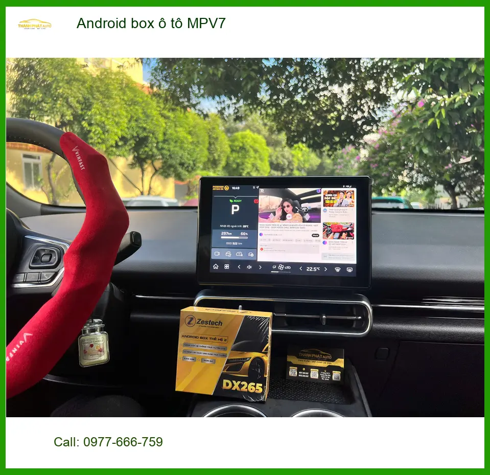 Anh Kiên lắp Android box ô tô MPV7 cho Toyota Veloz tại Quận Gò Vấp ảnh thực tế 3