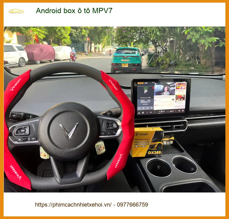 Anh Kiên lắp Android box ô tô MPV7 cho Toyota Veloz tại Quận Gò Vấp ảnh thực tế 4