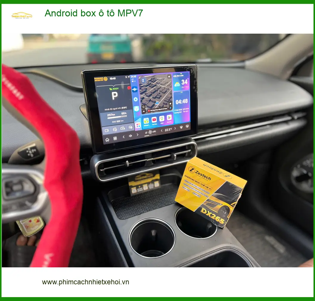 Anh Quân lắp Android box ô tô MPV7 cho Mitsubishi Xpander tại Quận 12 nâng tầm giải trí
