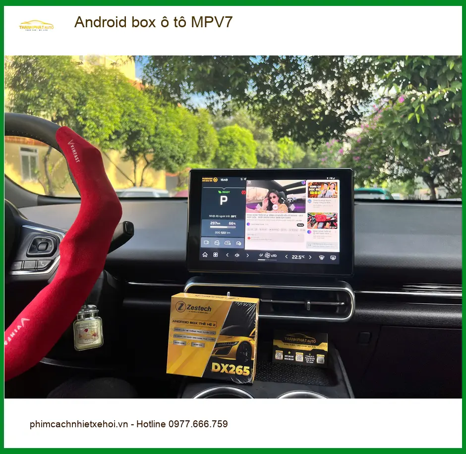 Anh Quân lắp Android box ô tô MPV7 cho Mitsubishi Xpander tại Quận 12 nâng tầm giải trí ảnh thực tế 4