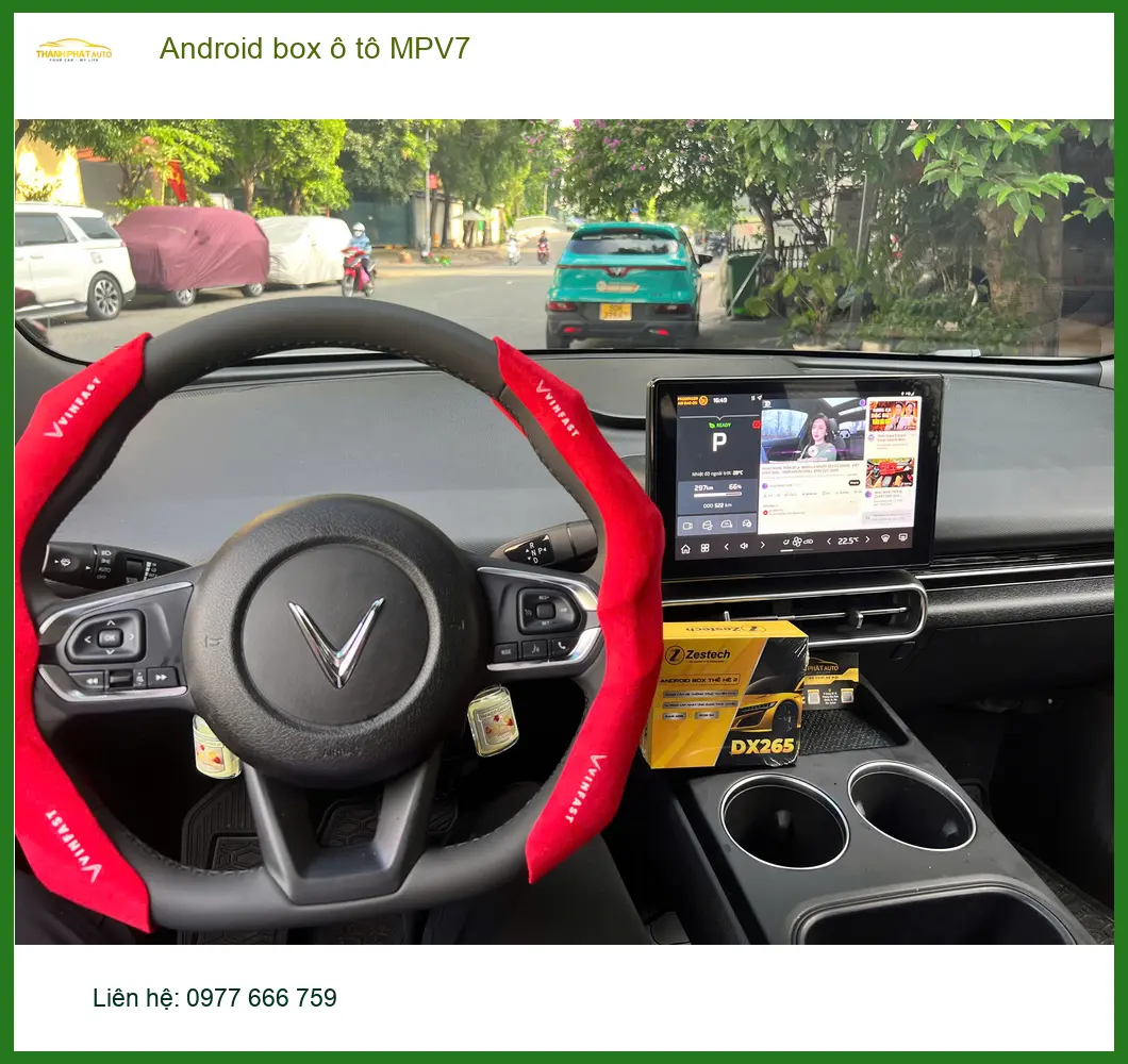 Anh Tấn lắp Android Box MPV7 cho Hyundai Accent ở Quận 9 để xem YouTube ảnh thực tế 2