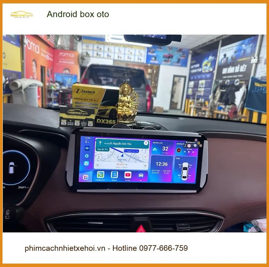 Anh Quang lắp Android box oto cho Honda CRV tại Quận 7 để nâng cấp tiện ích giải trí ảnh thực tế 2