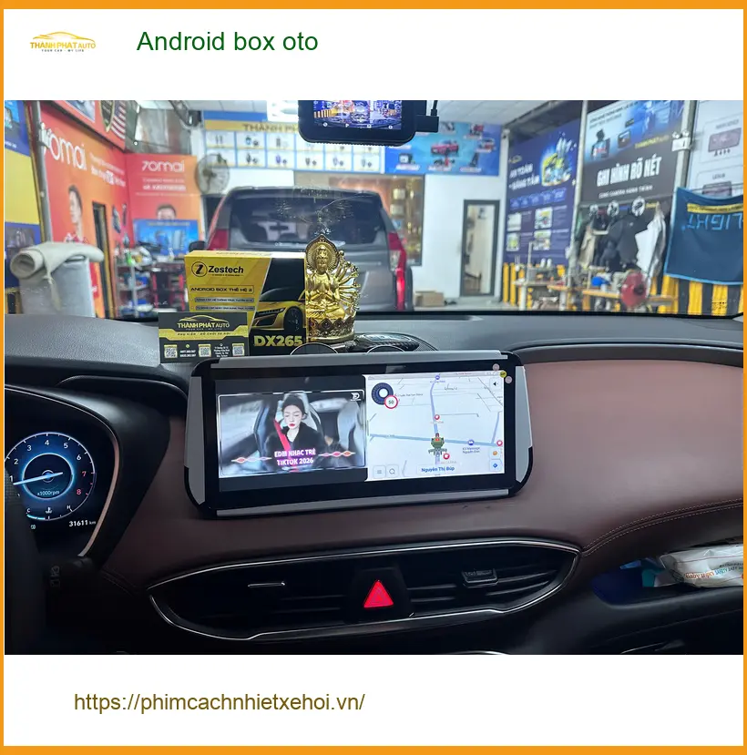 Anh Quang lắp Android box oto cho Honda CRV tại Quận 7 để nâng cấp tiện ích giải trí ảnh thực tế 3