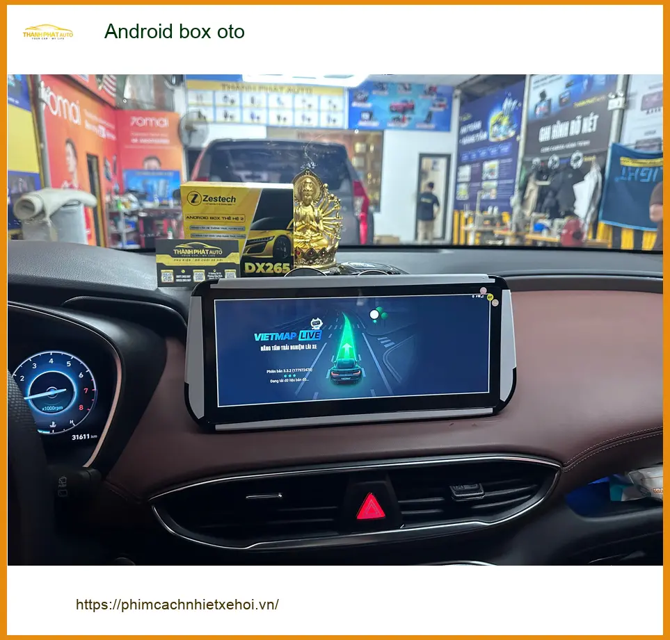 Anh Quang lắp Android box oto cho Honda CRV tại Quận 7 để nâng cấp tiện ích giải trí ảnh thực tế 4