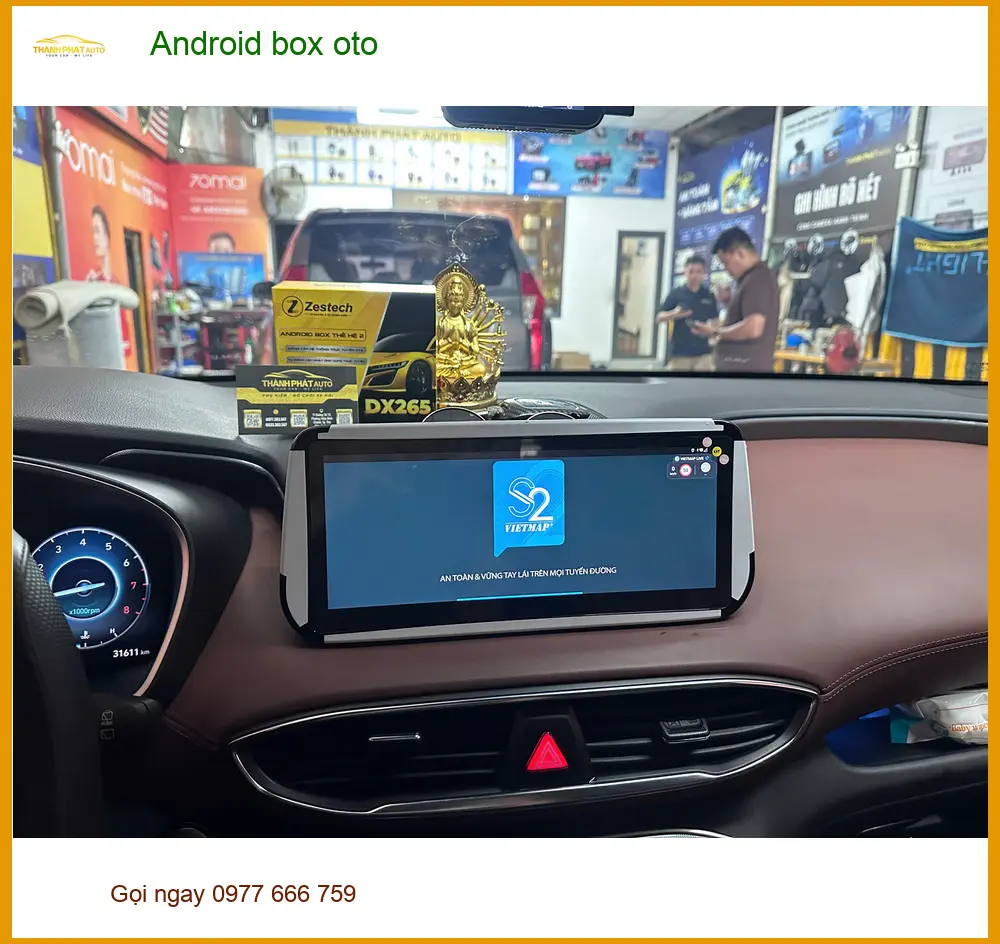 Anh Quang lắp Android box oto cho Honda CRV tại Quận 7 để nâng cấp tiện ích giải trí ảnh thực tế 5