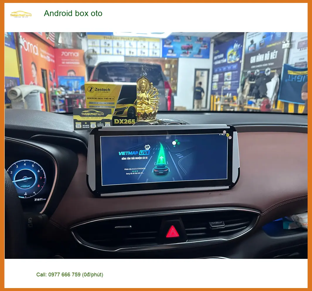 Anh Quý lắp Android box oto cho Honda CRV tại Quận 2 vì muốn trải nghiệm giải trí đa dạng ảnh thực tế 3