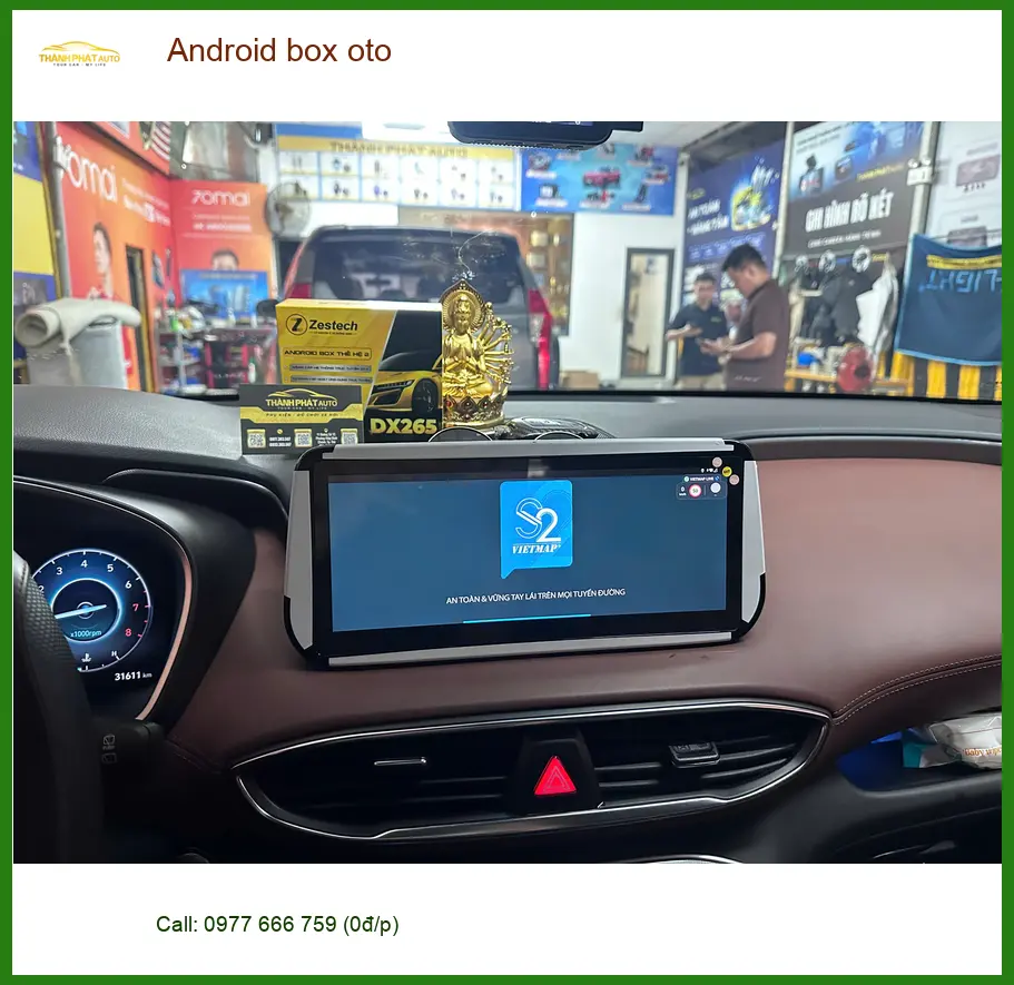Anh Quý lắp Android box oto cho Honda CRV tại Quận 2 vì muốn trải nghiệm giải trí đa dạng ảnh thực tế 4