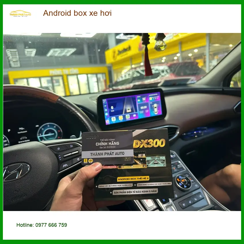 Anh Khang lắp Android box Hyundai Accent Quận 12 nâng cao trải nghiệm lái xe