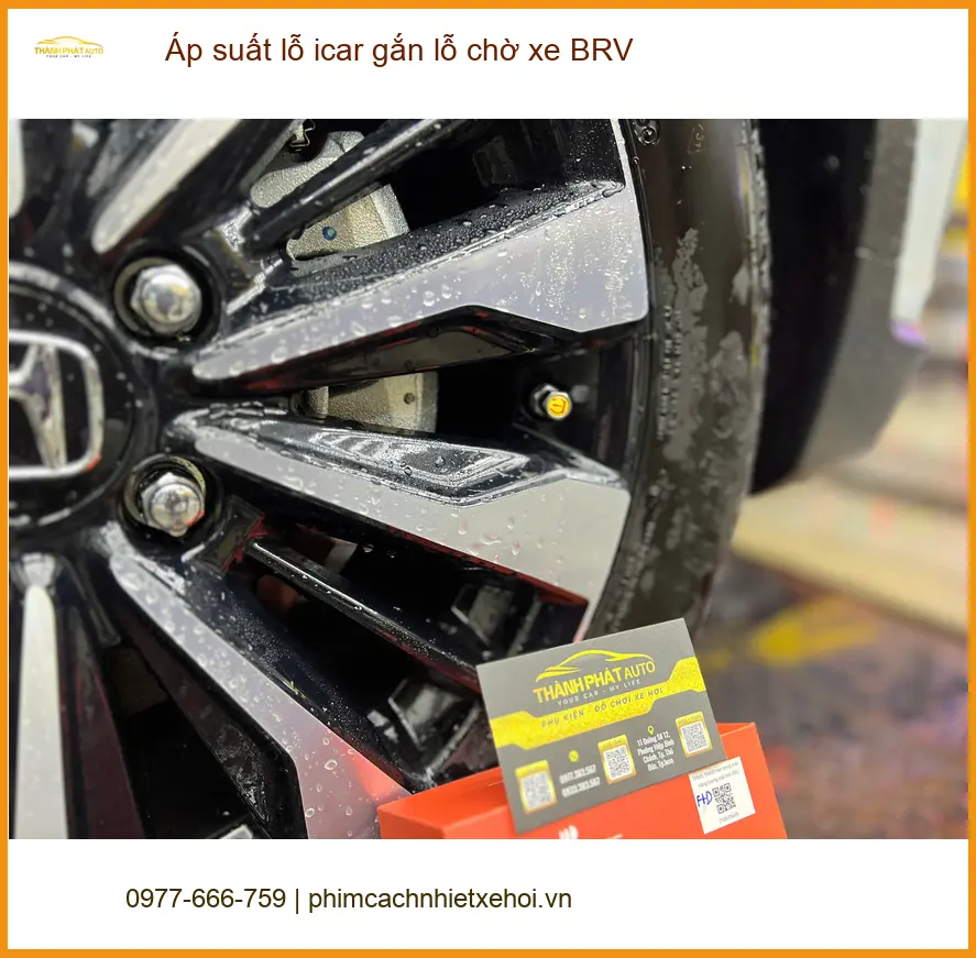 Anh Tài lắp áp suất lỗ icar gắn lỗ chờ BRV Gò Vấp giúp lái xe an toàn ảnh thực tế 2