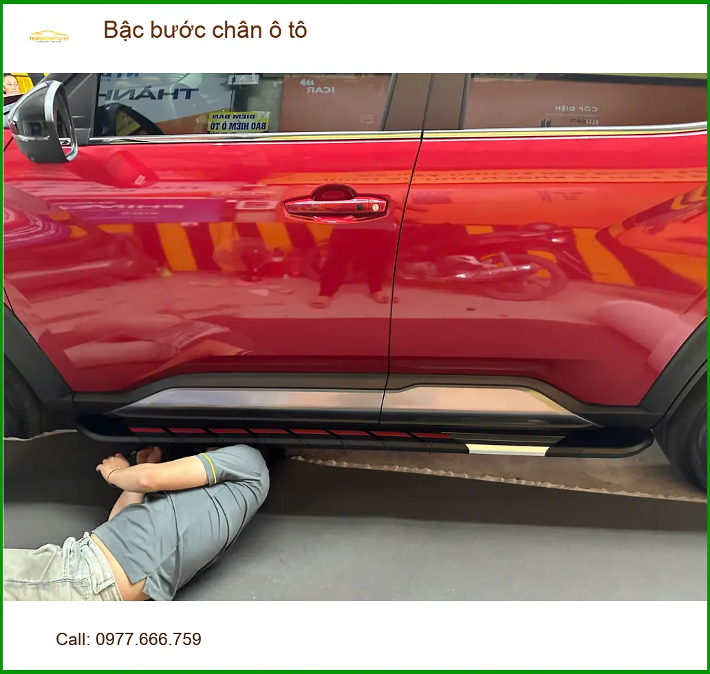 Anh Khải lắp bậc bước chân ô tô chính hãng cho Kia Sorento tại Quận 1 ảnh thực tế 2