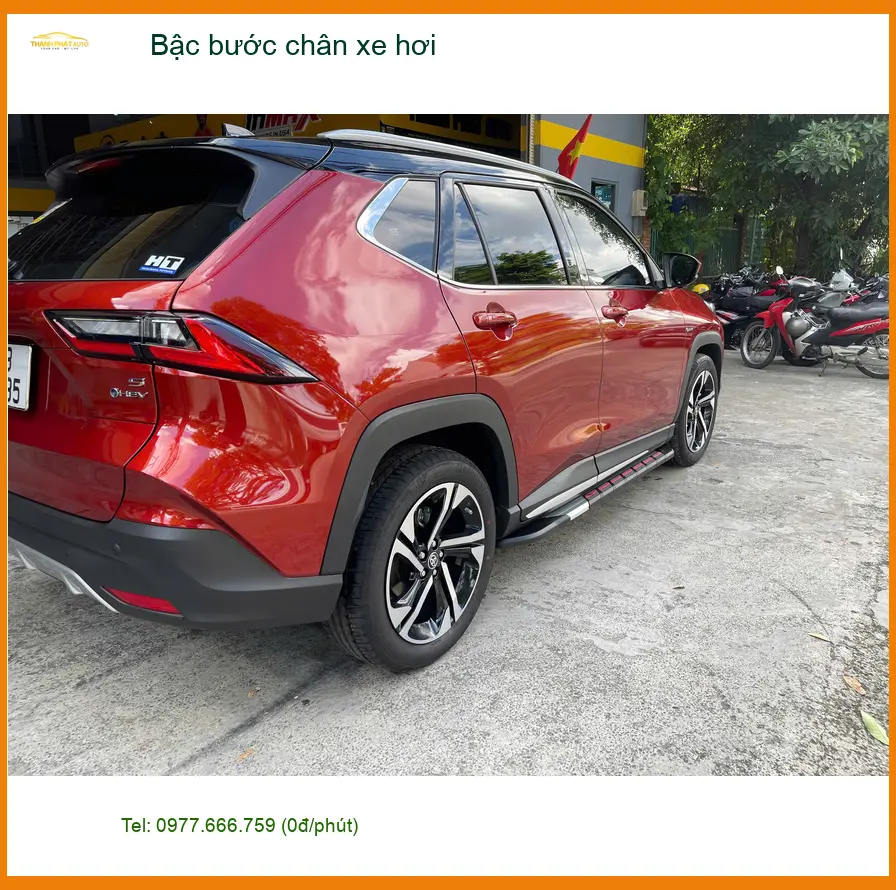 Chú Sơn độ bậc bước chân ô tô Mitsubishi Pajero Sport tại Quận 2 giá tốt