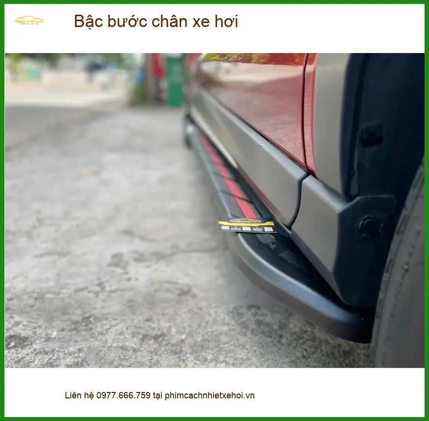Chú Sơn độ bậc bước chân ô tô Mitsubishi Pajero Sport tại Quận 2 giá tốt ảnh thực tế 2
