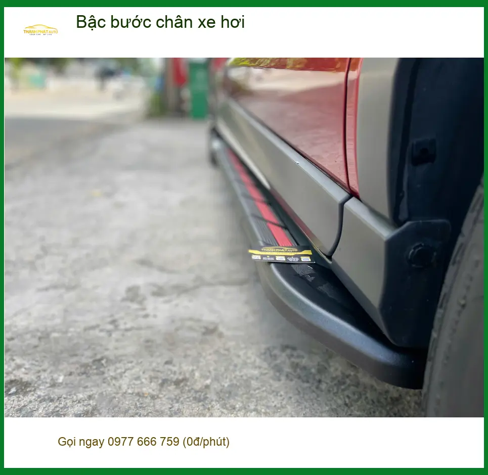 Anh Khang lắp bậc bước chân xe hơi Hyundai Santa Fe tại Quận 1 ảnh thực tế 4