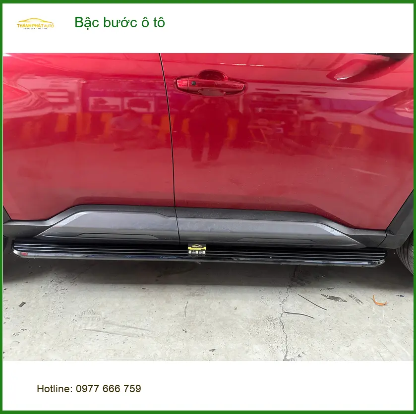 Anh Tấn lắp bậc bước ô tô Hyundai Santa Fe tại Quận 12 cho gia đình ảnh thực tế 3