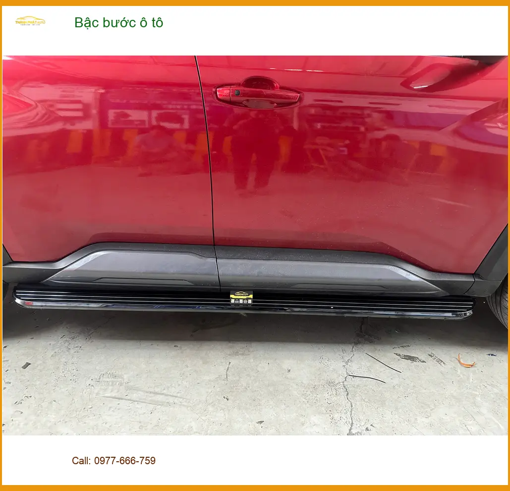 Anh Khải lắp bậc bước ô tô cho Hyundai Santa Fe tại Quận Phú Nhuận ảnh thực tế 3