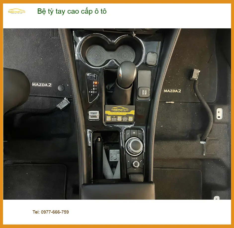 Anh Trọng lắp bệ tỳ tay cao cấp ô tô Honda CRV tại Quận 9 nâng tầm không gian lái ảnh thực tế 5